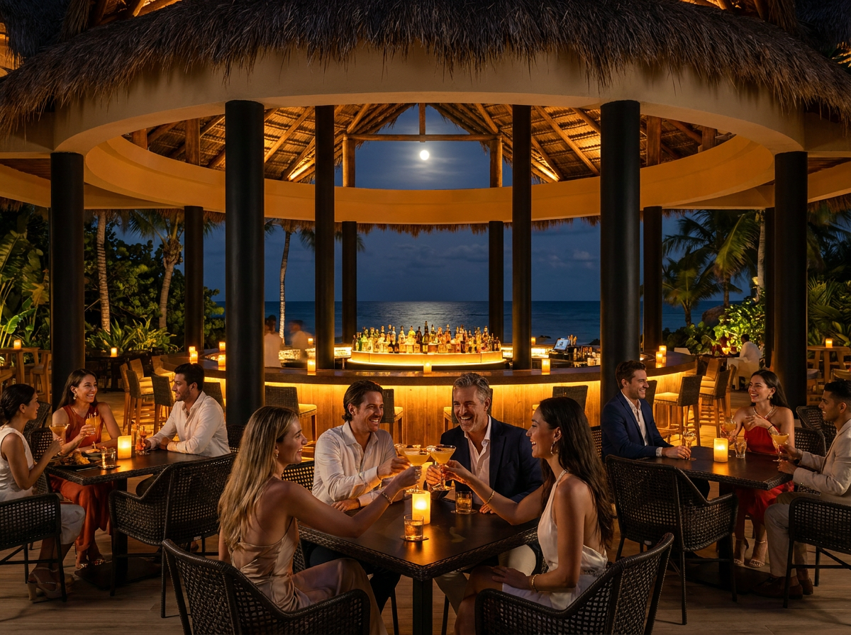 Guests enjoying at Mas'Tul
